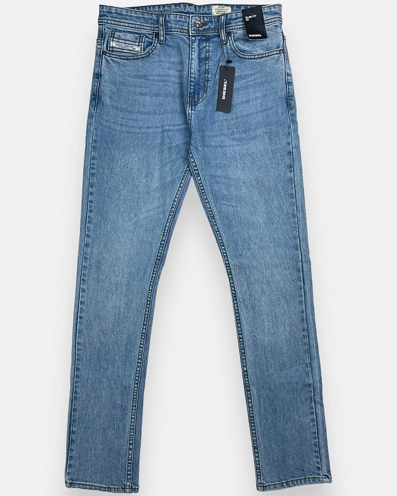 Premium Slim Fit Denim Jeans Ice Blue